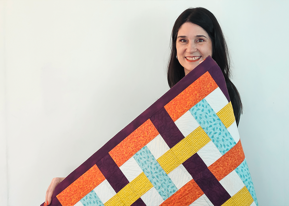 Entrelaçamento — Lattice Color Quilt