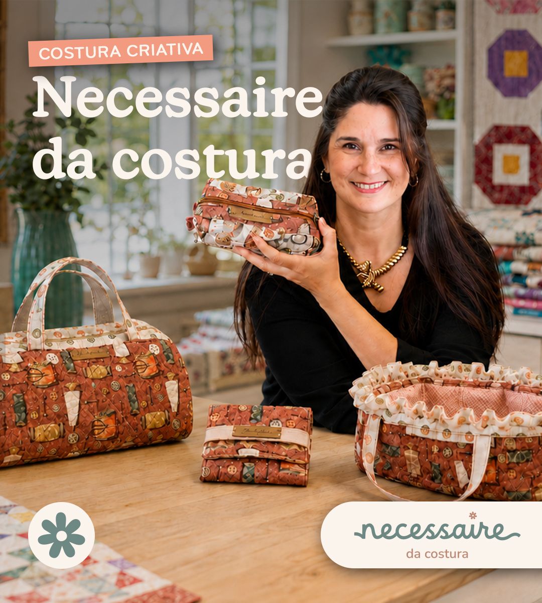 Curso Necessaire da Costura — Claudia Barddal